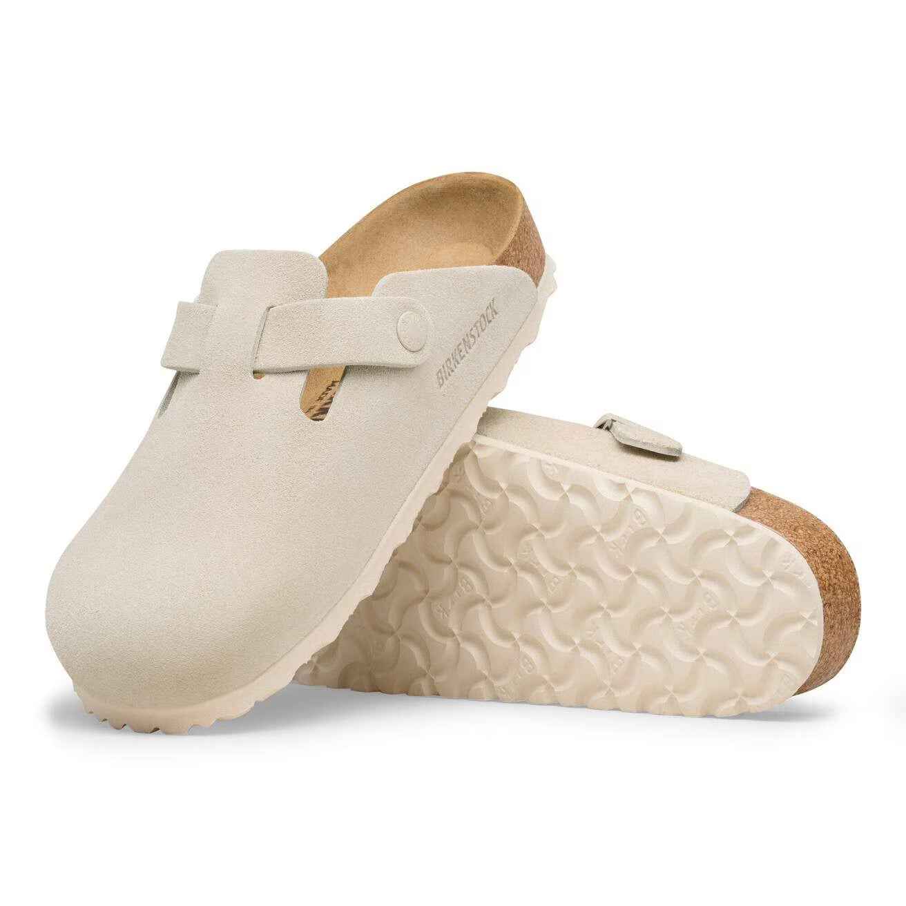 Boston Suede Leather Oyster