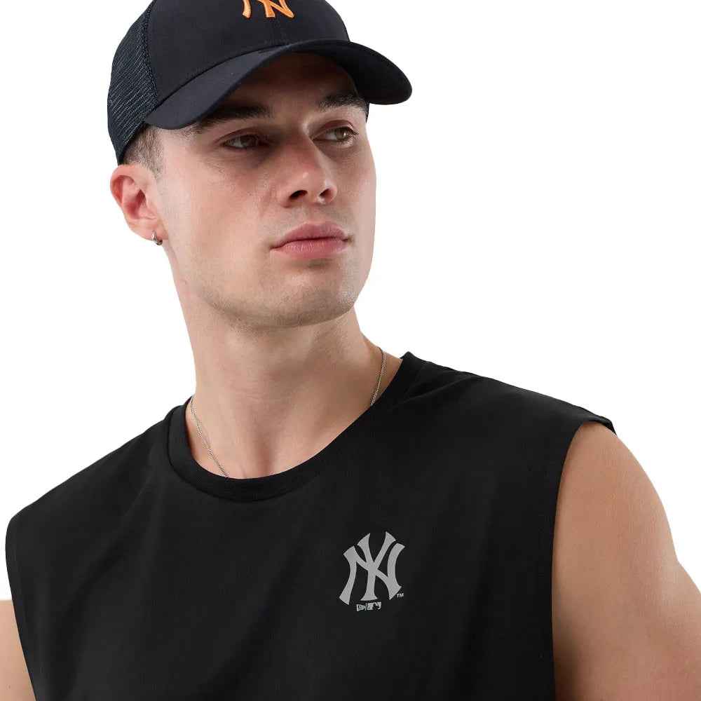 Mlb Core Plus Sleeveless Tee Neyyan Blk