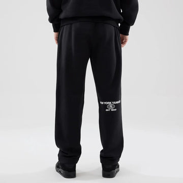 Joggers Straight Leg New York Yankees MLB Logo Graphic Neri