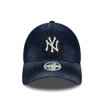 9TWENTY A-Frame New York Yankees MLB Denim Blu Navy Donna