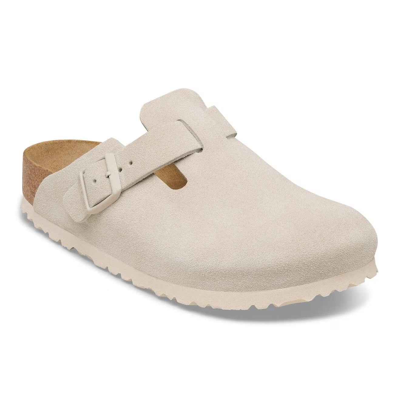 Boston Suede Leather Oyster