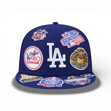 59FIFTY Fitted Cap LA Dodgers MLB All Over Blu