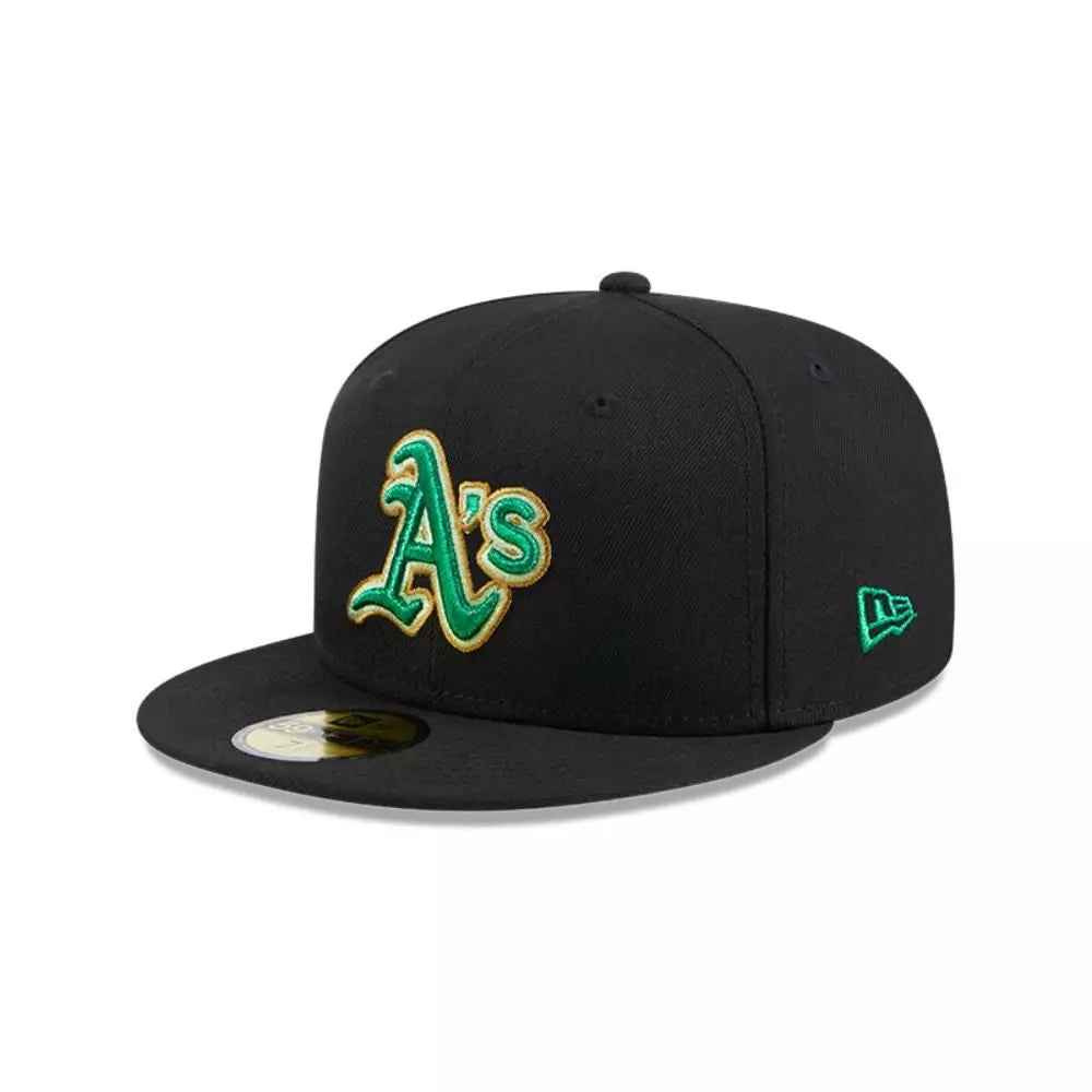 59Fifty Mlb Oakland Athletics Metallic Green Pop