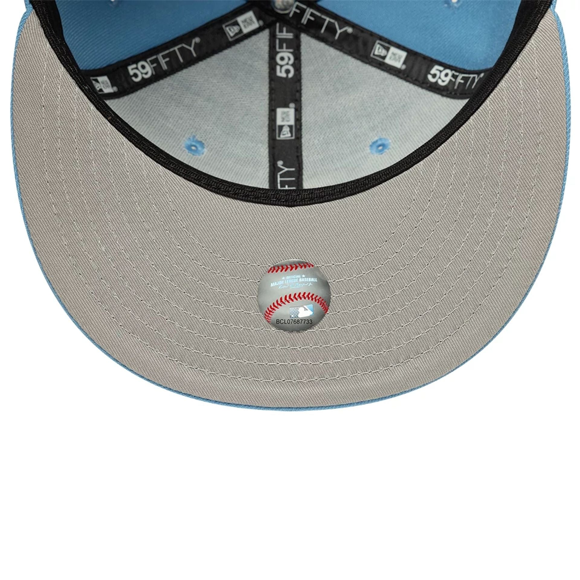 59Fifty Fitted La Dodgers Mlb Blu Pastello - OPEN LAB