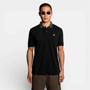 Tartan Collar Polo Shirt