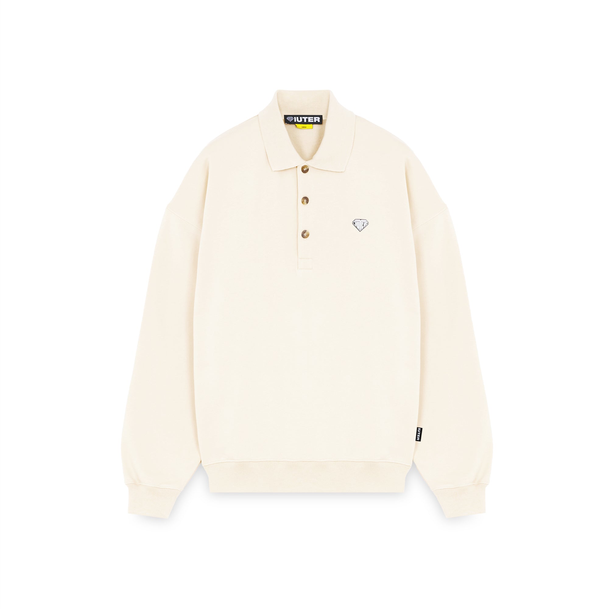 Heart Logo Polo Sweater