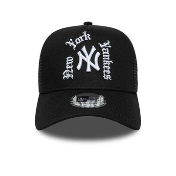 9FORTY A-Frame Trucker New York Yankees MLB Script Nero