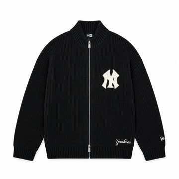 Cardigan New York Yankees MLB 2 Way Zip Blu Navy
