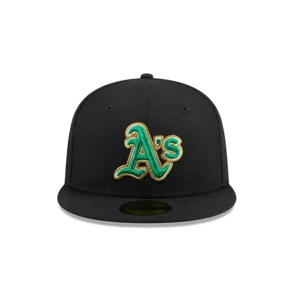 59Fifty Mlb Oakland Athletics Metallic Green Pop