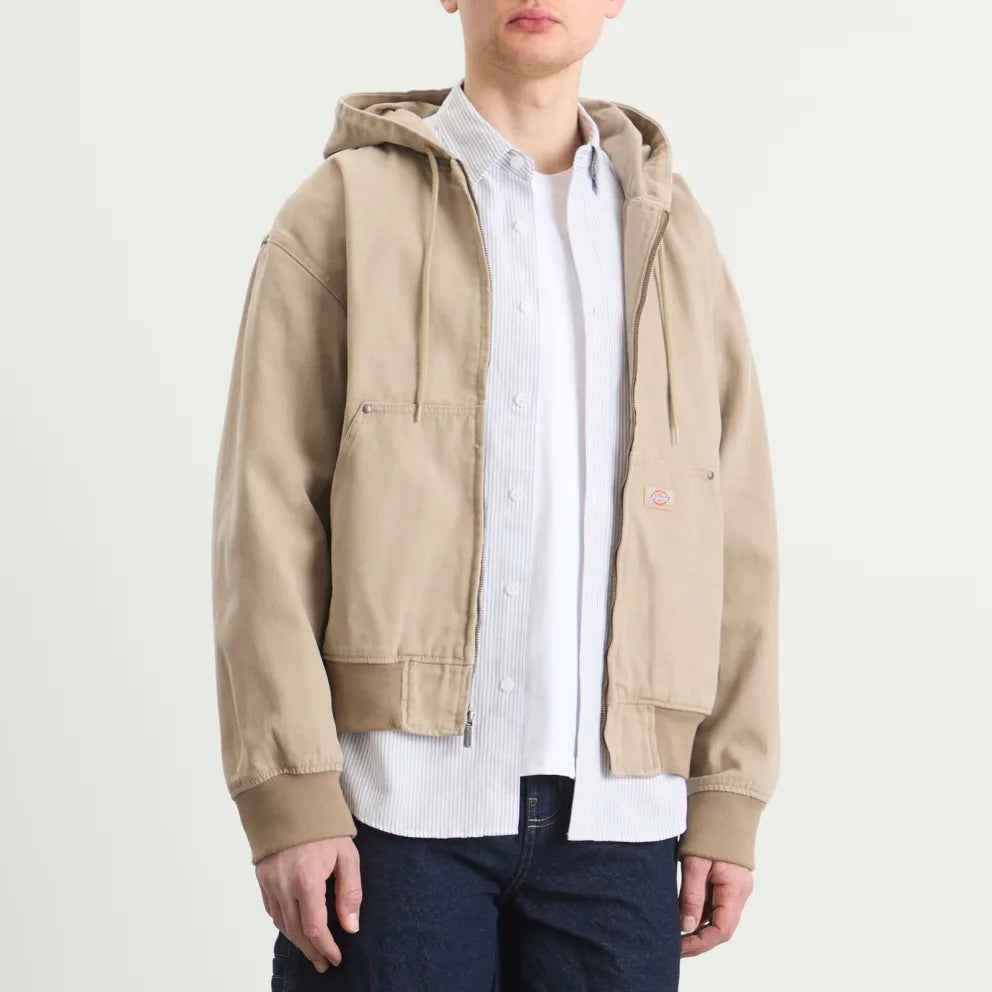 Unlined Canvas Hooded