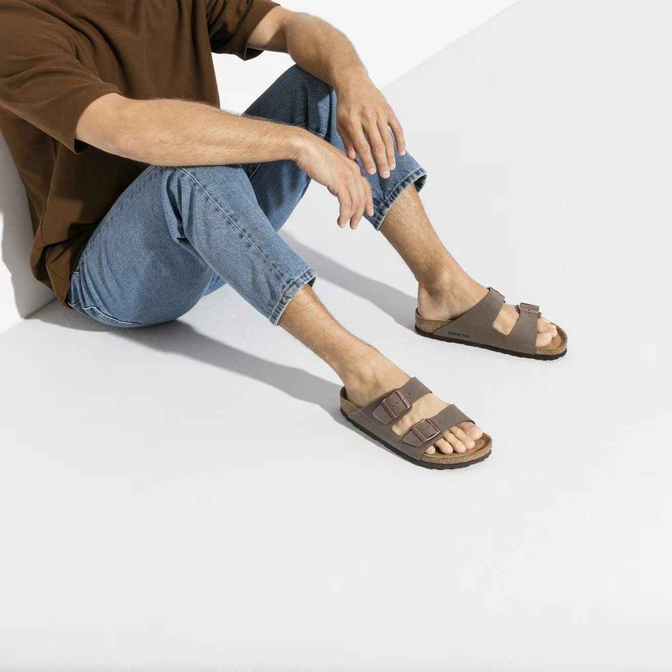 Arizona Birko-Flor Nubuck Mocca