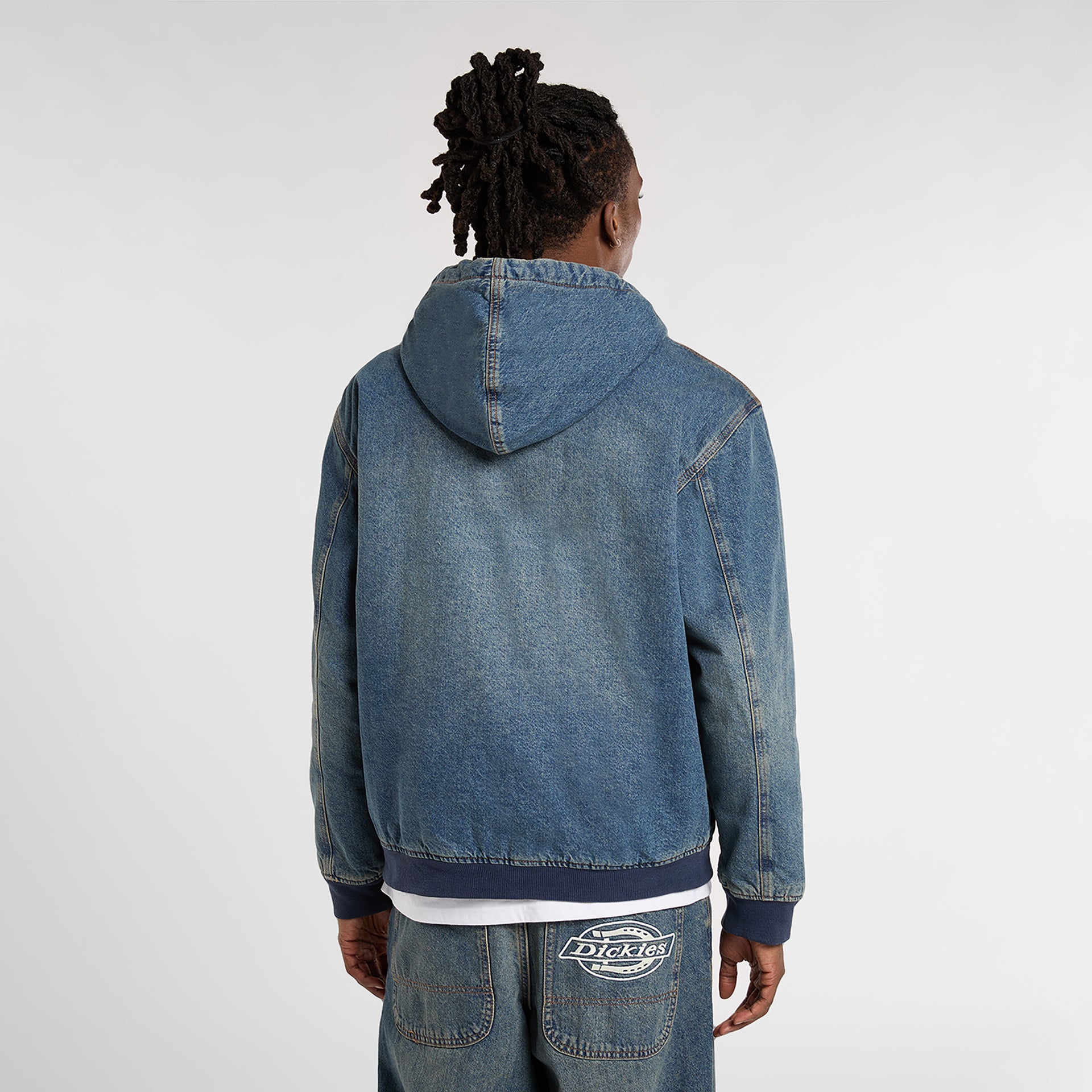 Hilham Hooded Canvas Jacket - OPEN LAB