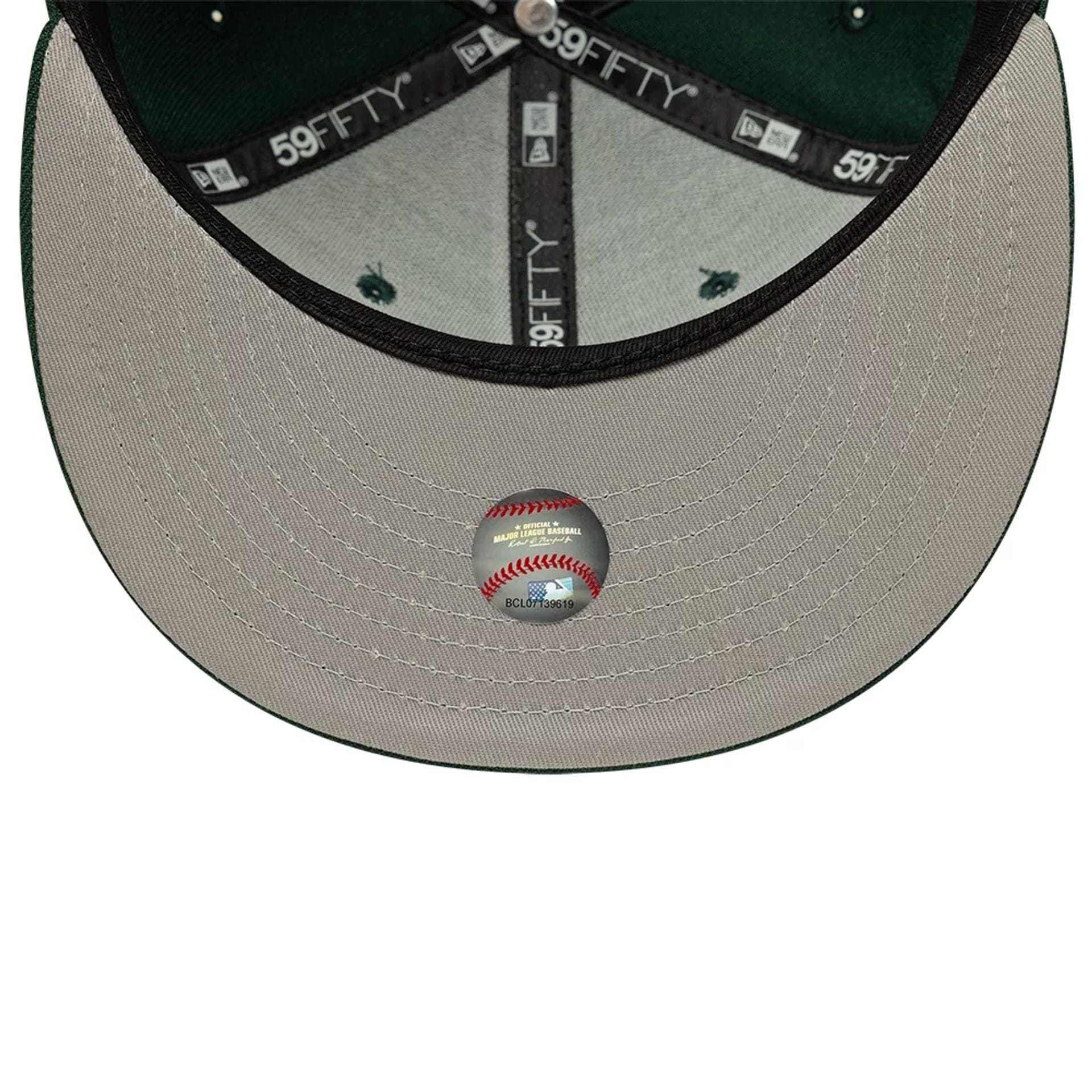 59Fifty Fitted New York Yankees Mlb Verde Scuro - OPEN LAB