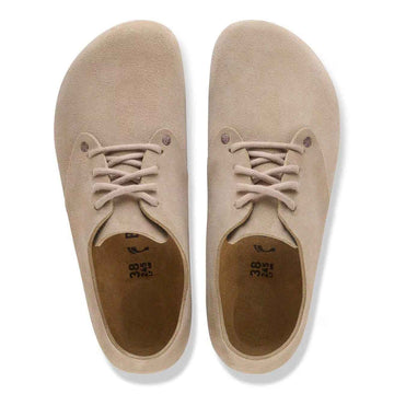 Maine Suede Leather Taupe