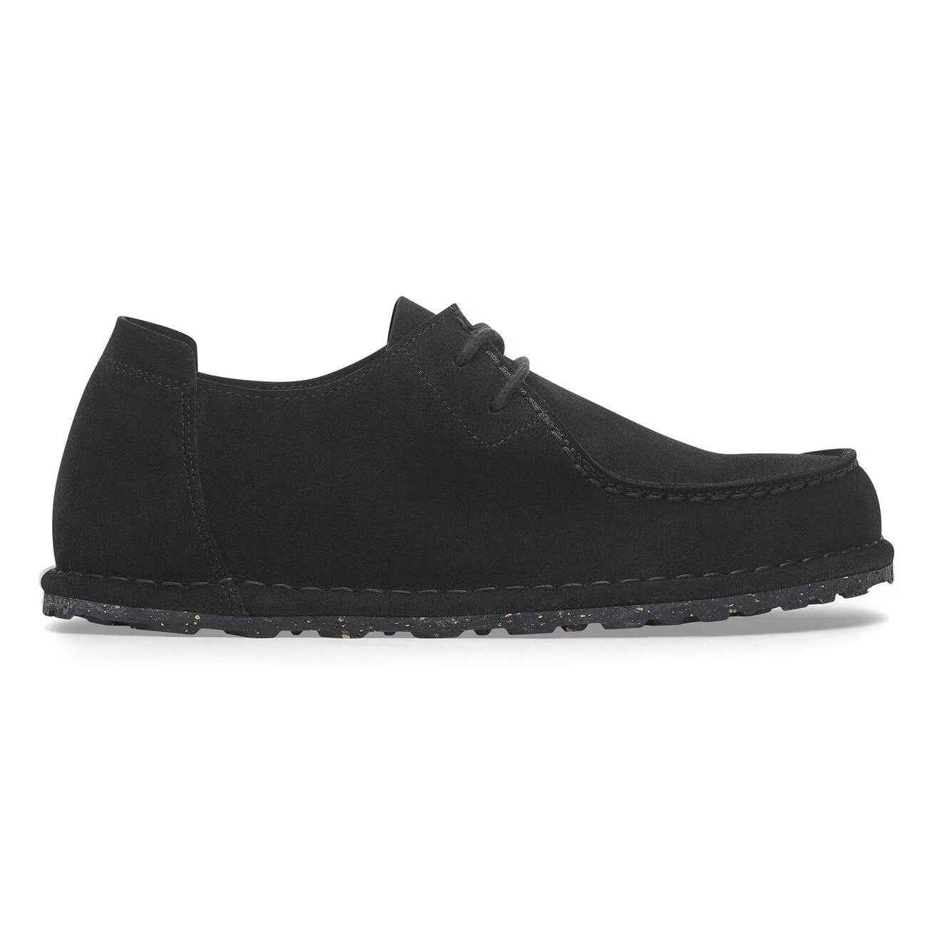 Utti Lace Suede Leather Black