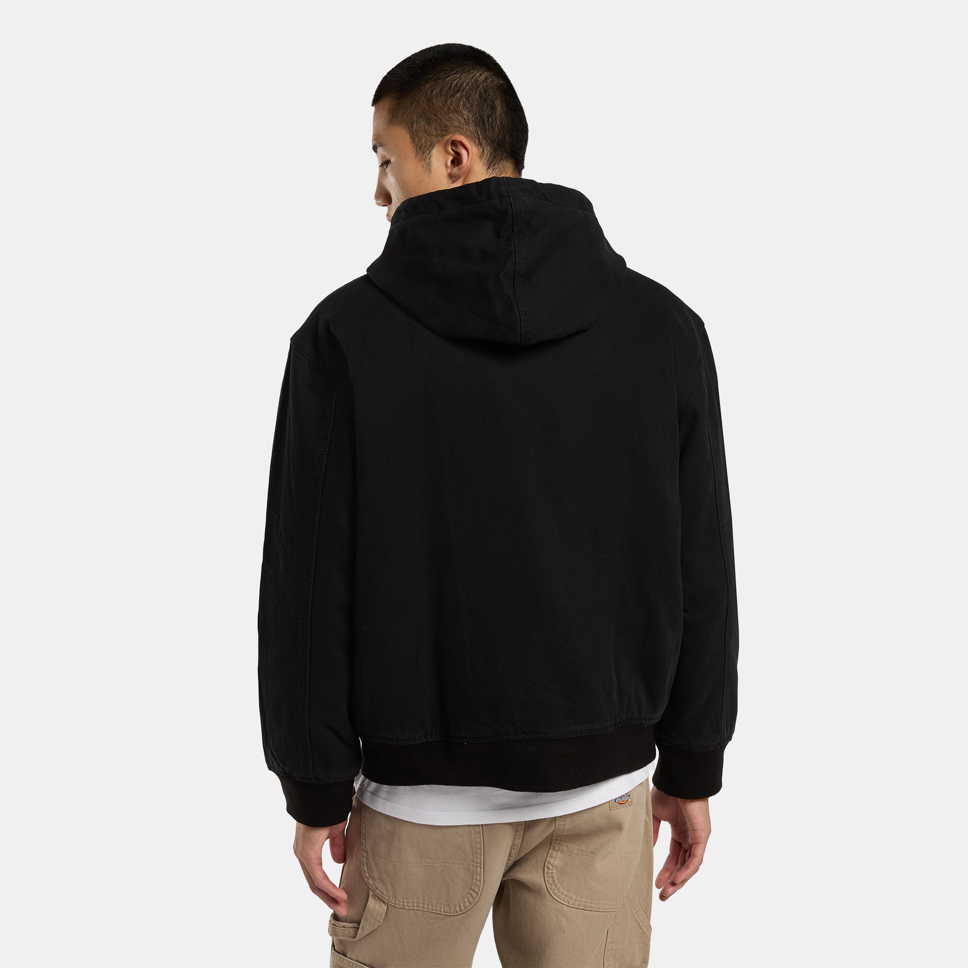 Hilham Hooded Canvas Jacket - OPEN LAB