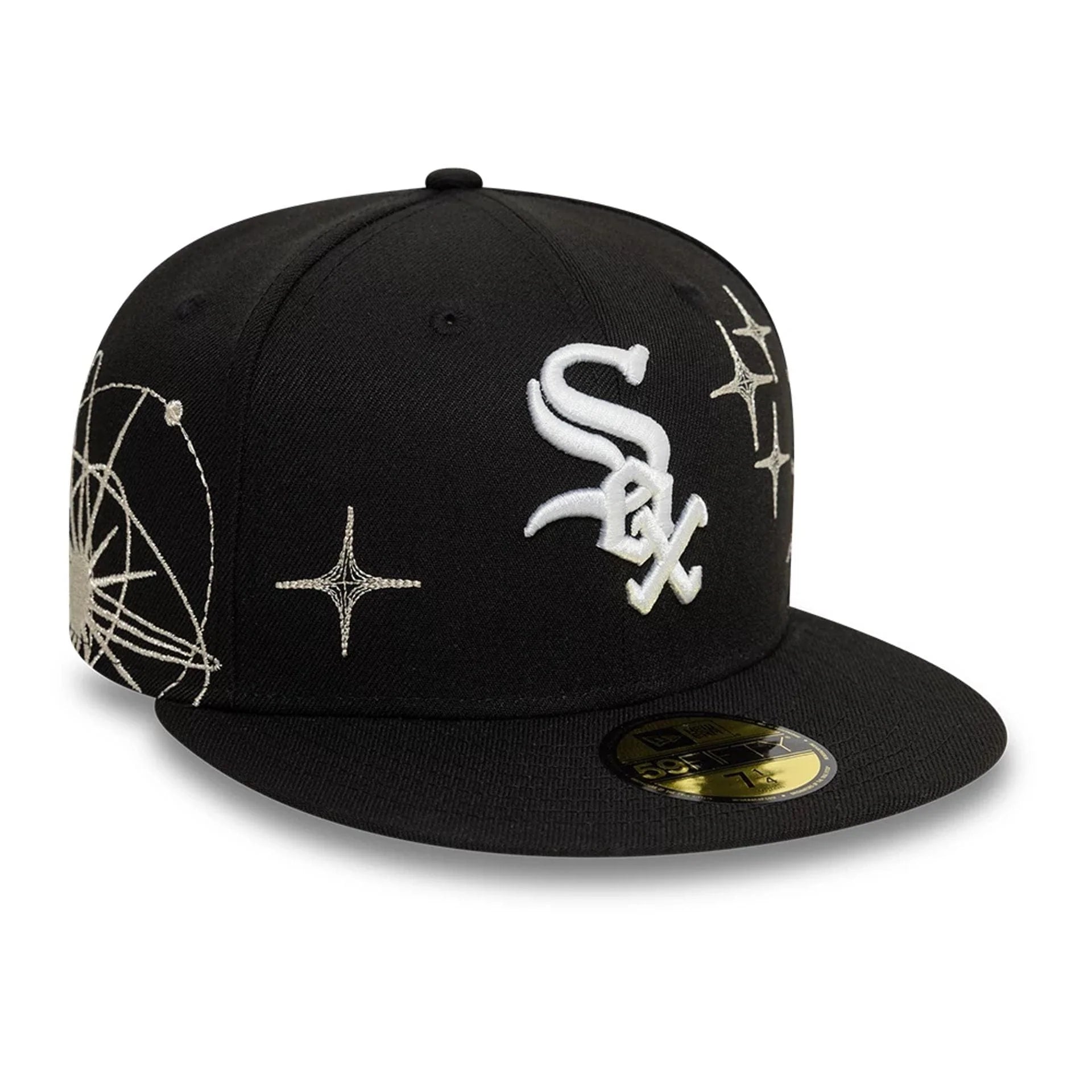 59Fifty Chicago White Sox MLB Zodiac Black Fitted Cap - OPEN LAB