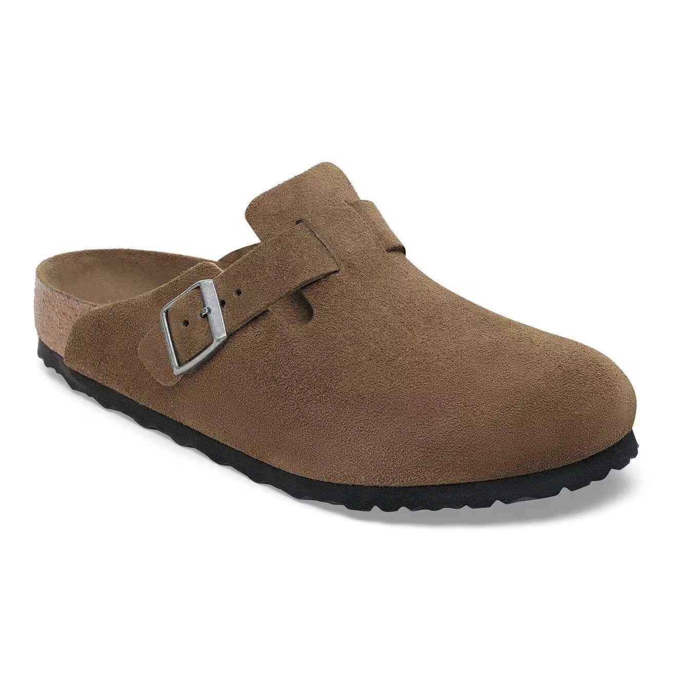 Boston Plantare Morbido Dark Tea Suede Leather