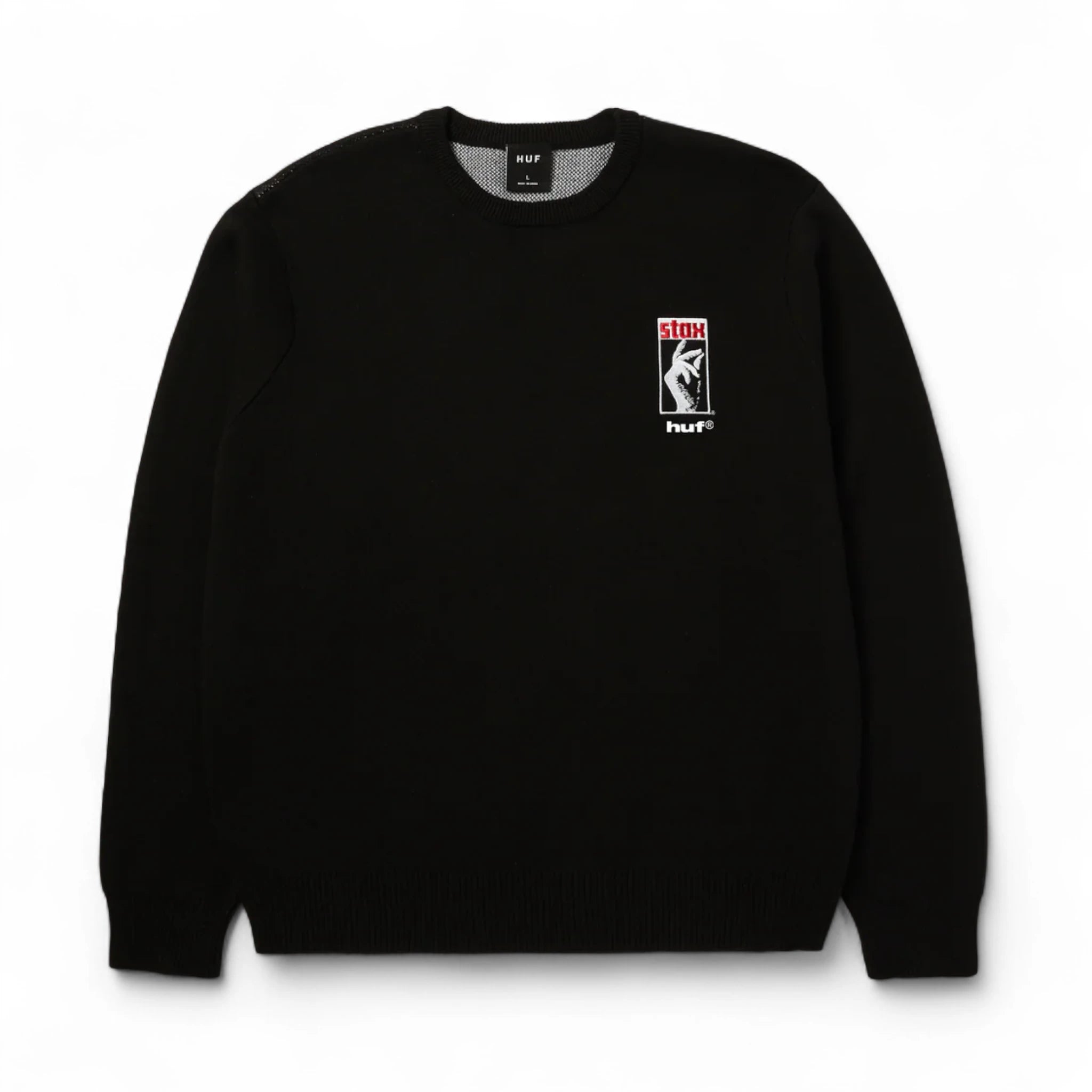 Black Moses Knit Sweater