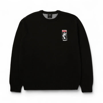 Black Moses Knit Sweater