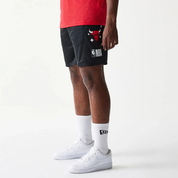 Pantaloncini Chicago Bulls NBA Mesh Neri