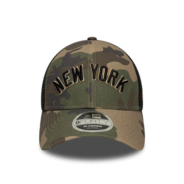 9FORTY M-Crown New York Yankees MLB Wordmark Woodland Camo