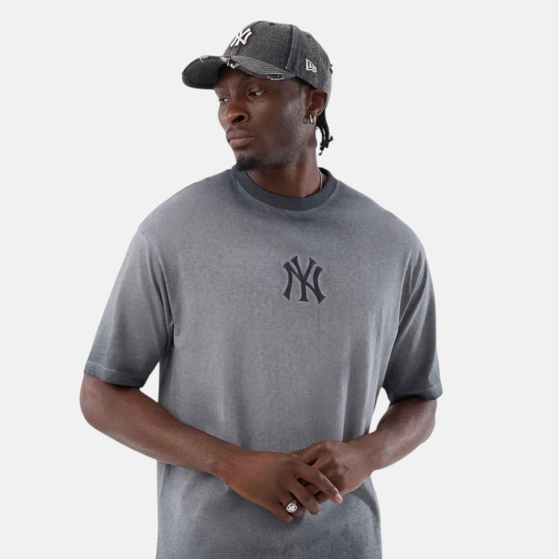 Washed Logo Tee New York Yankees Mlb