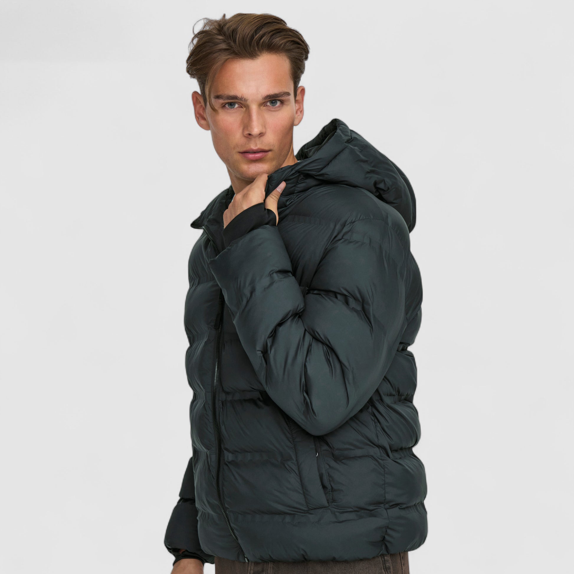 Onsunion Seamles Life Hood Puffer Jacket - OPEN LAB