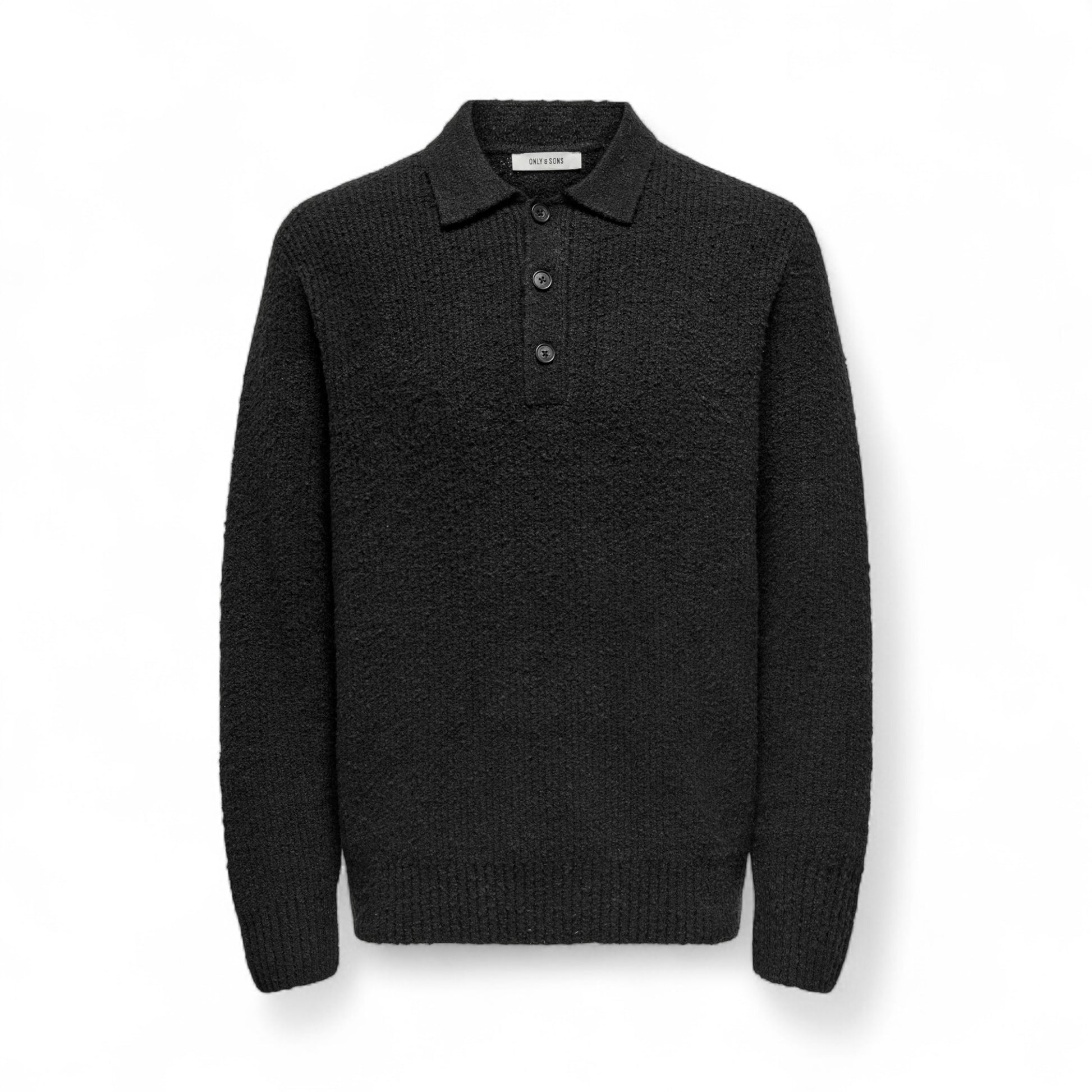 Onsdale Rlx Ls Polo Knit Noos - OPEN LAB