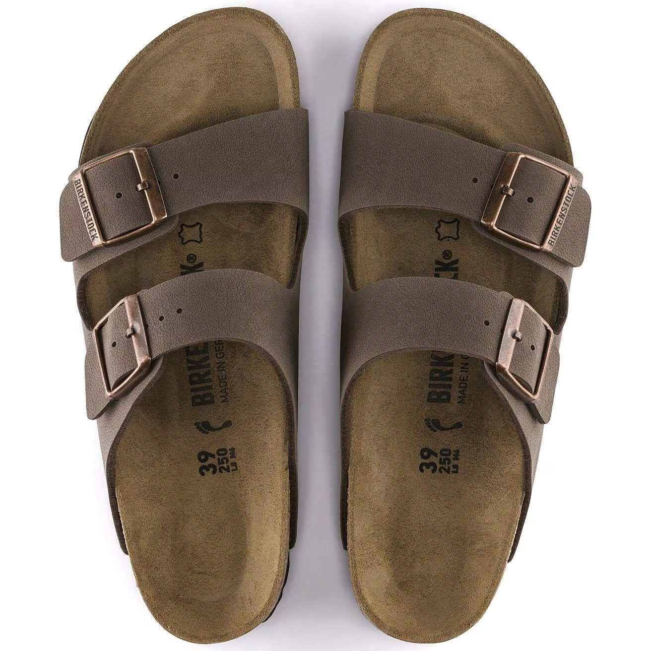 Arizona Birko-Flor Nubuck Mocca