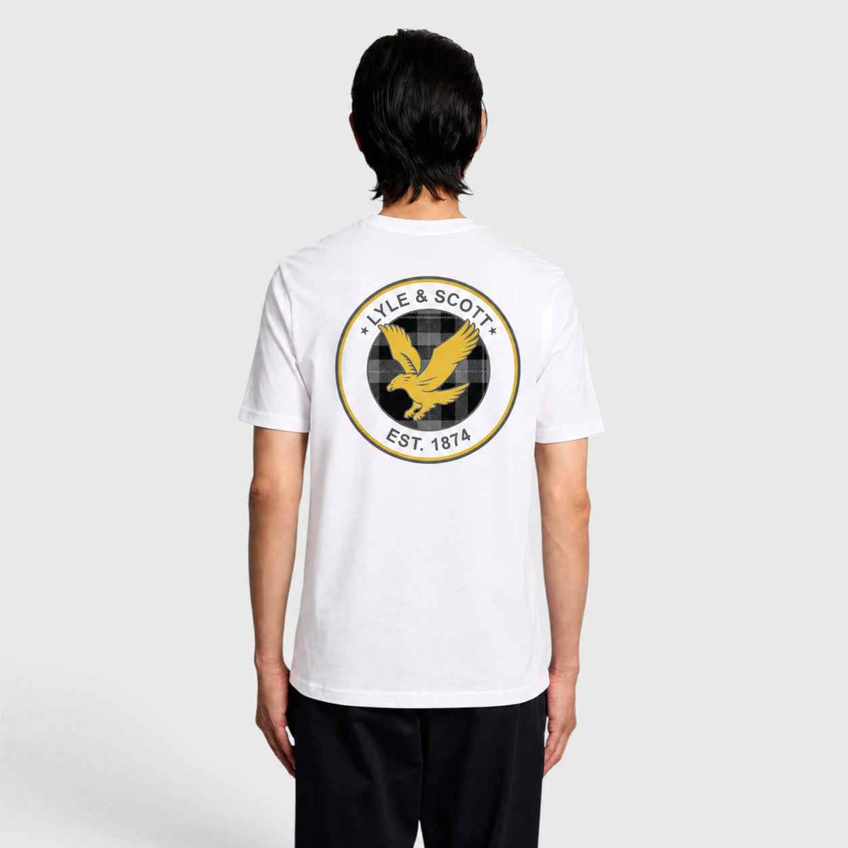 T-shirt Tartan Eagle L&S