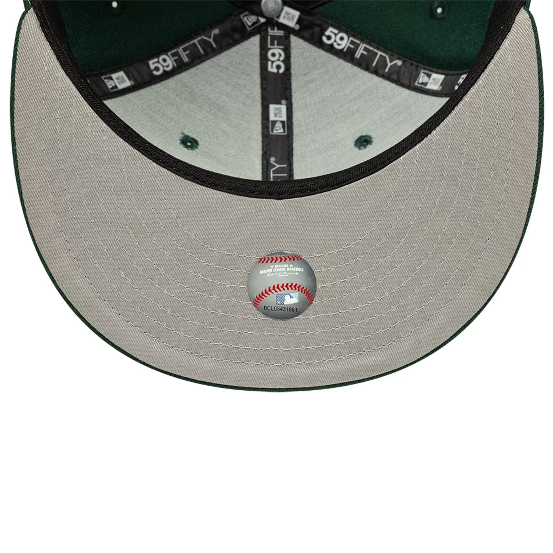59Fifty Fitted Detroit Tigers Mlb Verde Scuro - OPEN LAB