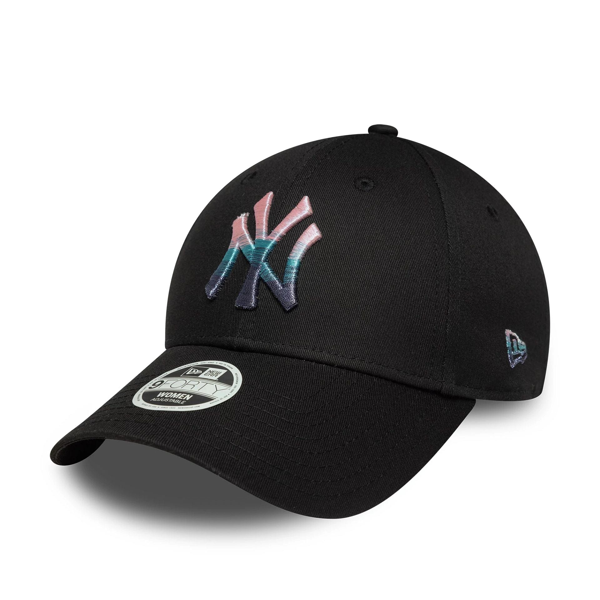 9Forty New York Yankees Mlb Metallic Logo Nero