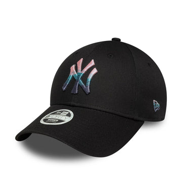 9Forty New York Yankees Mlb Metallic Logo Nero