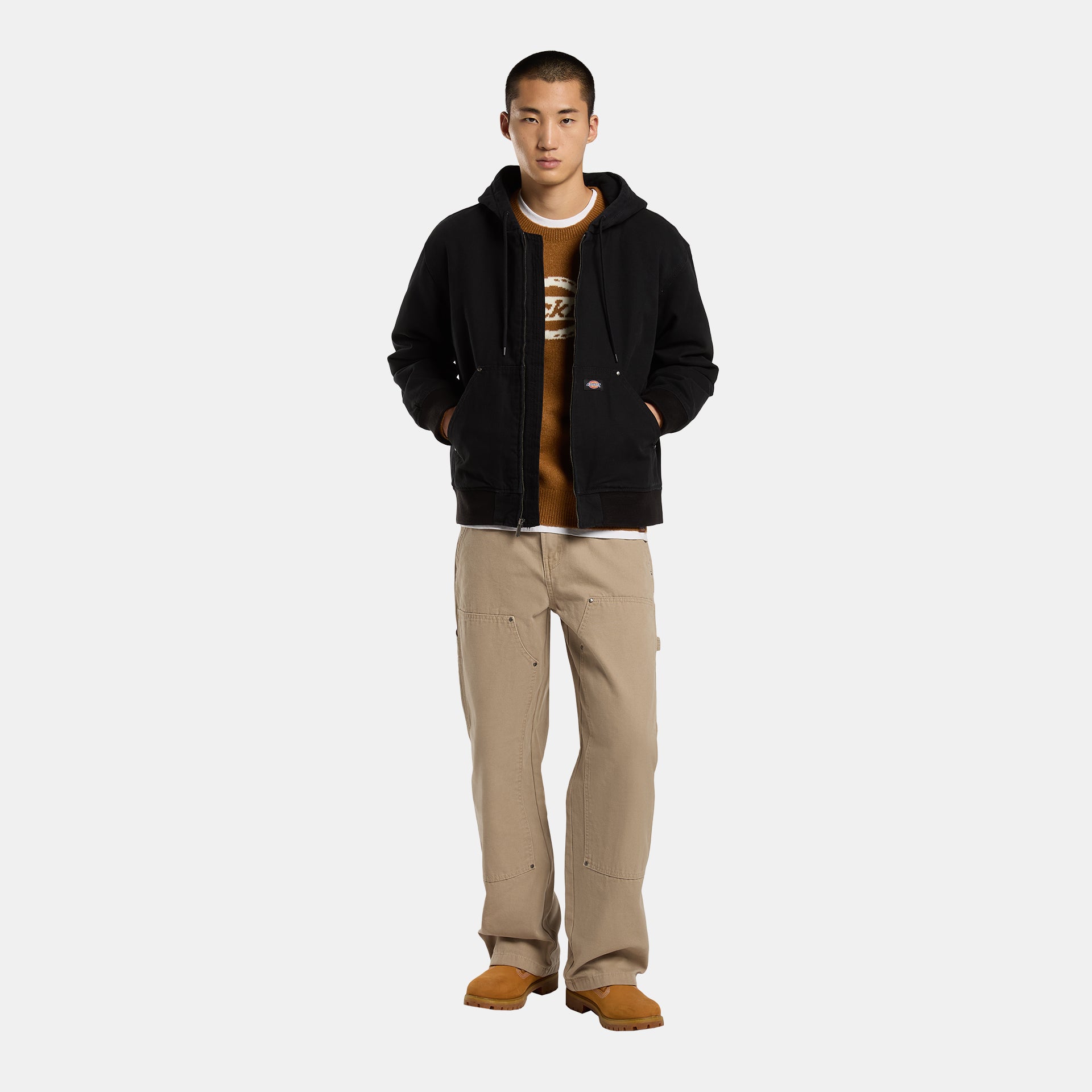 Hilham Hooded Canvas Jacket - OPEN LAB
