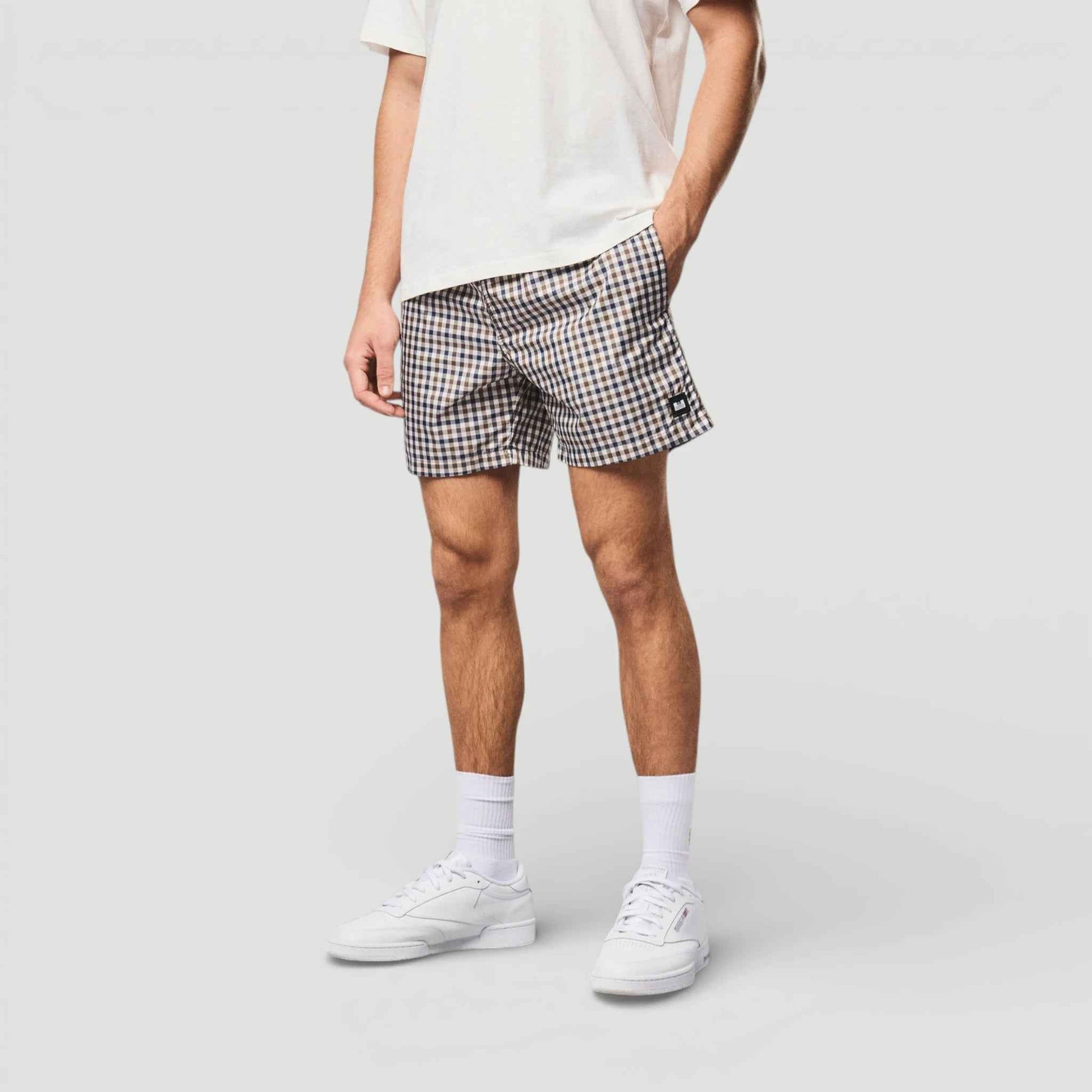 Varadero Swim Short Mid House Check