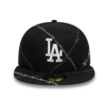 59FIFTY Fitted LA Dodgers MLB Wire Nero
