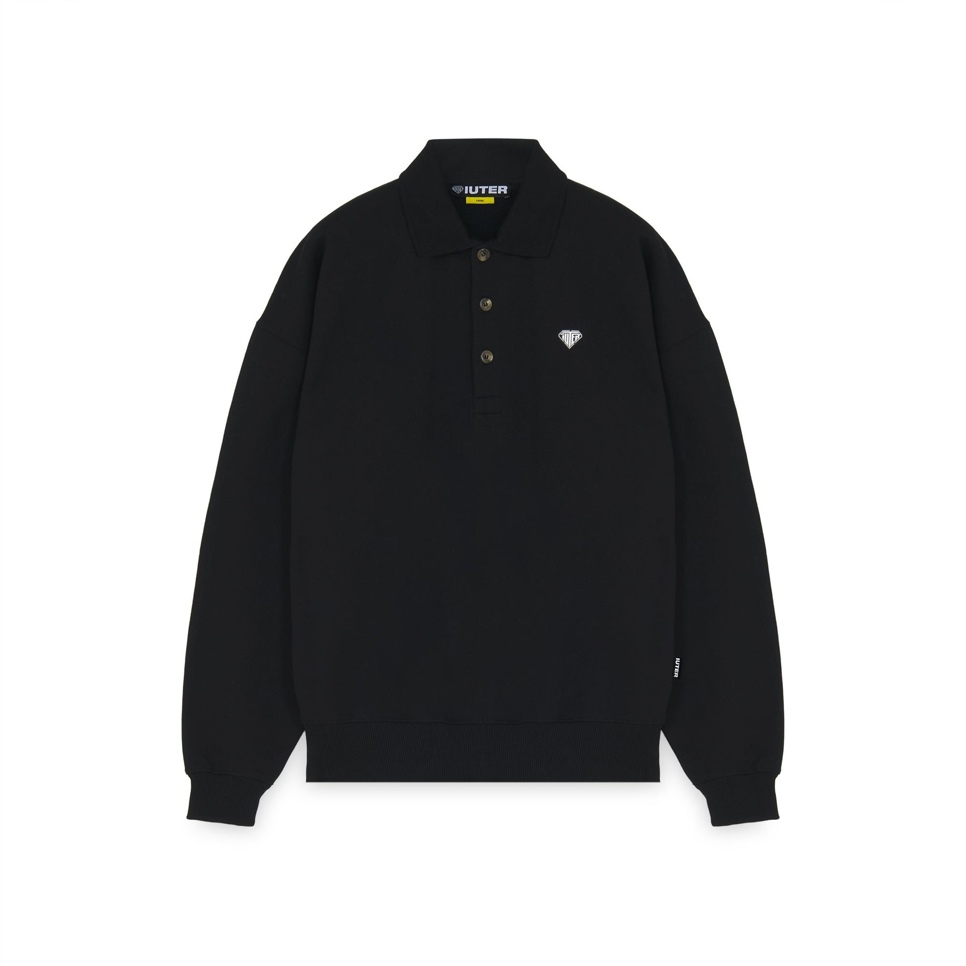 Heart Logo Polo Sweater - OPEN LAB