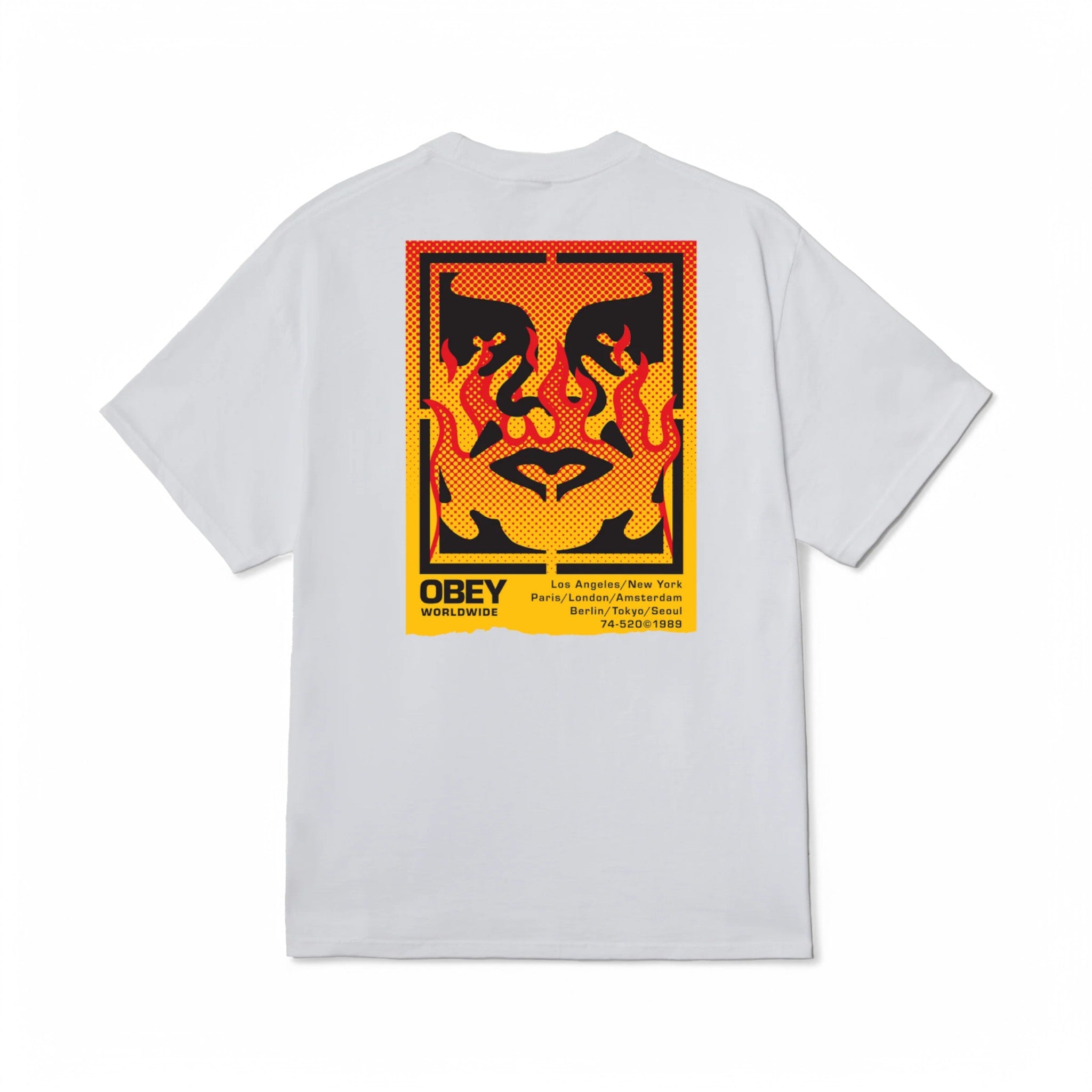 Icon Stencil Flame Classic T-Shirt