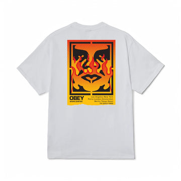 Icon Stencil Flame Classic T-Shirt