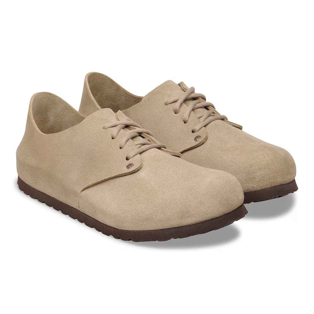 Maine Suede Leather Taupe
