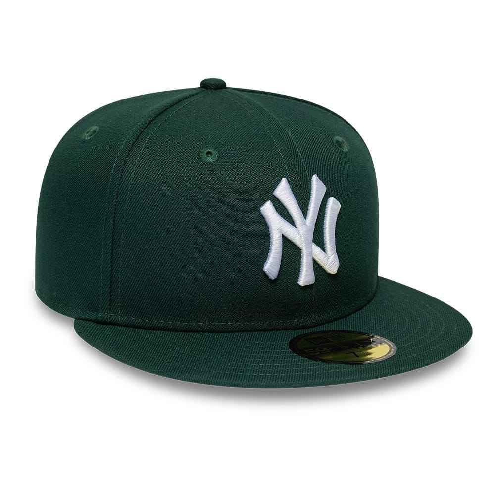 59FIFTY Fitted New York Yankees MLB League Essential Verde Scuro