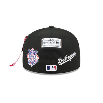 59Fifty Fitted x Alpha Industries Los Angeles Dodgers Patches Fitted Hat Black