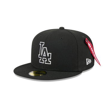 59Fifty Fitted x Alpha Industries Los Angeles Dodgers Patches Fitted Hat Black