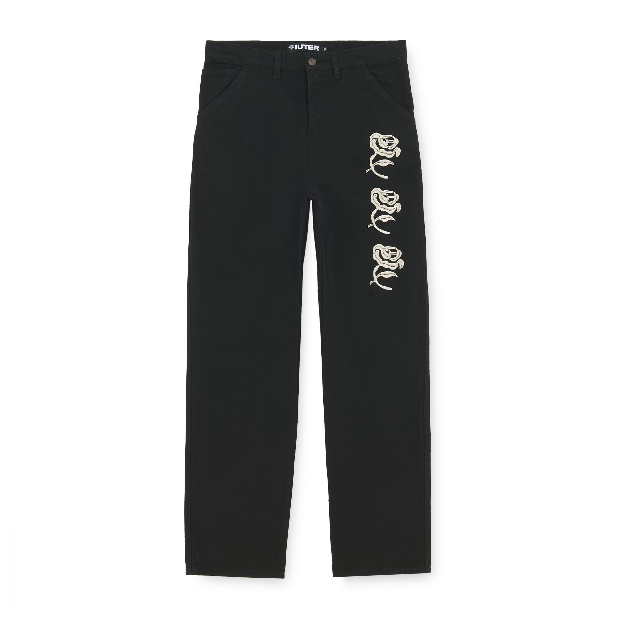 Floral Work Pants