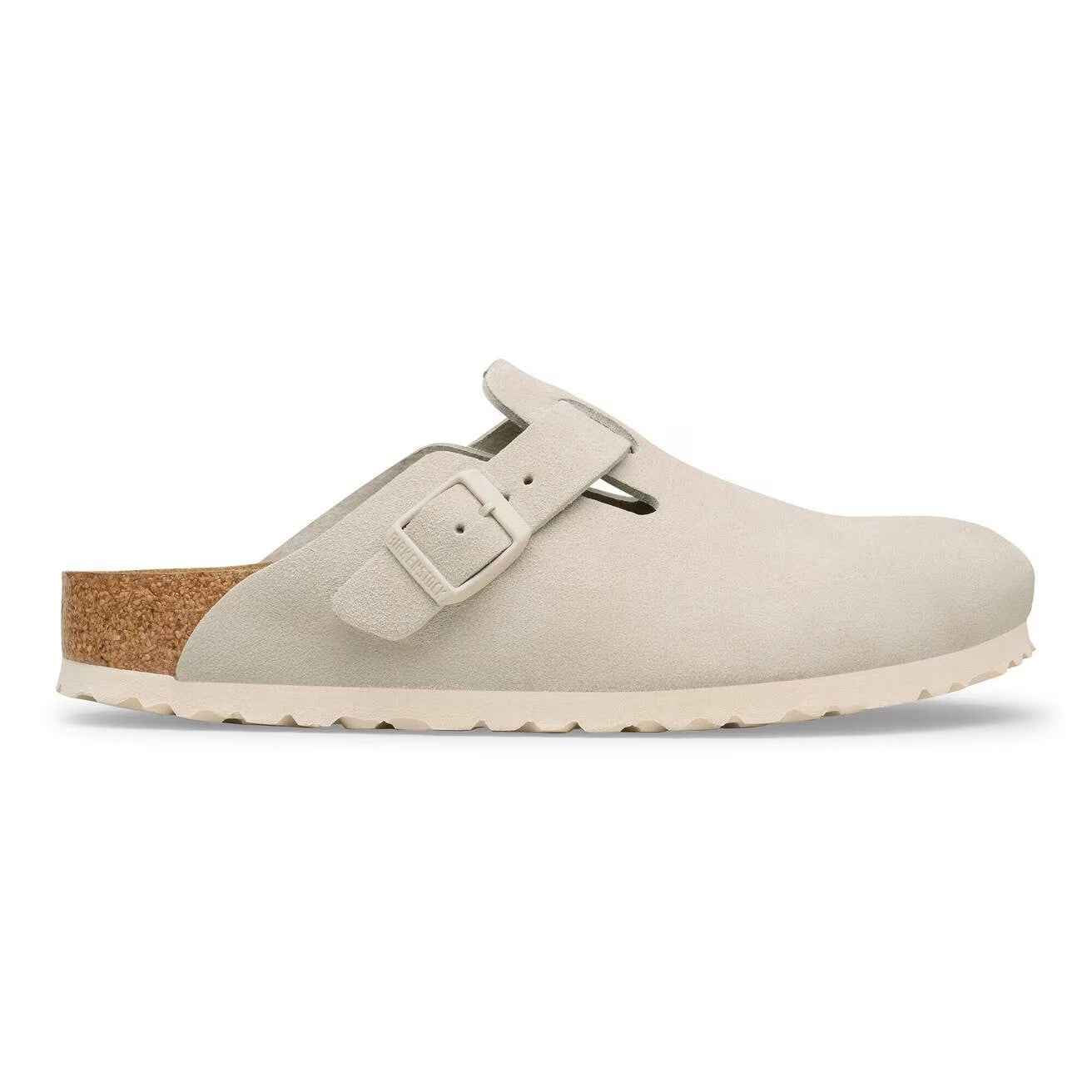 Boston Suede Leather Oyster