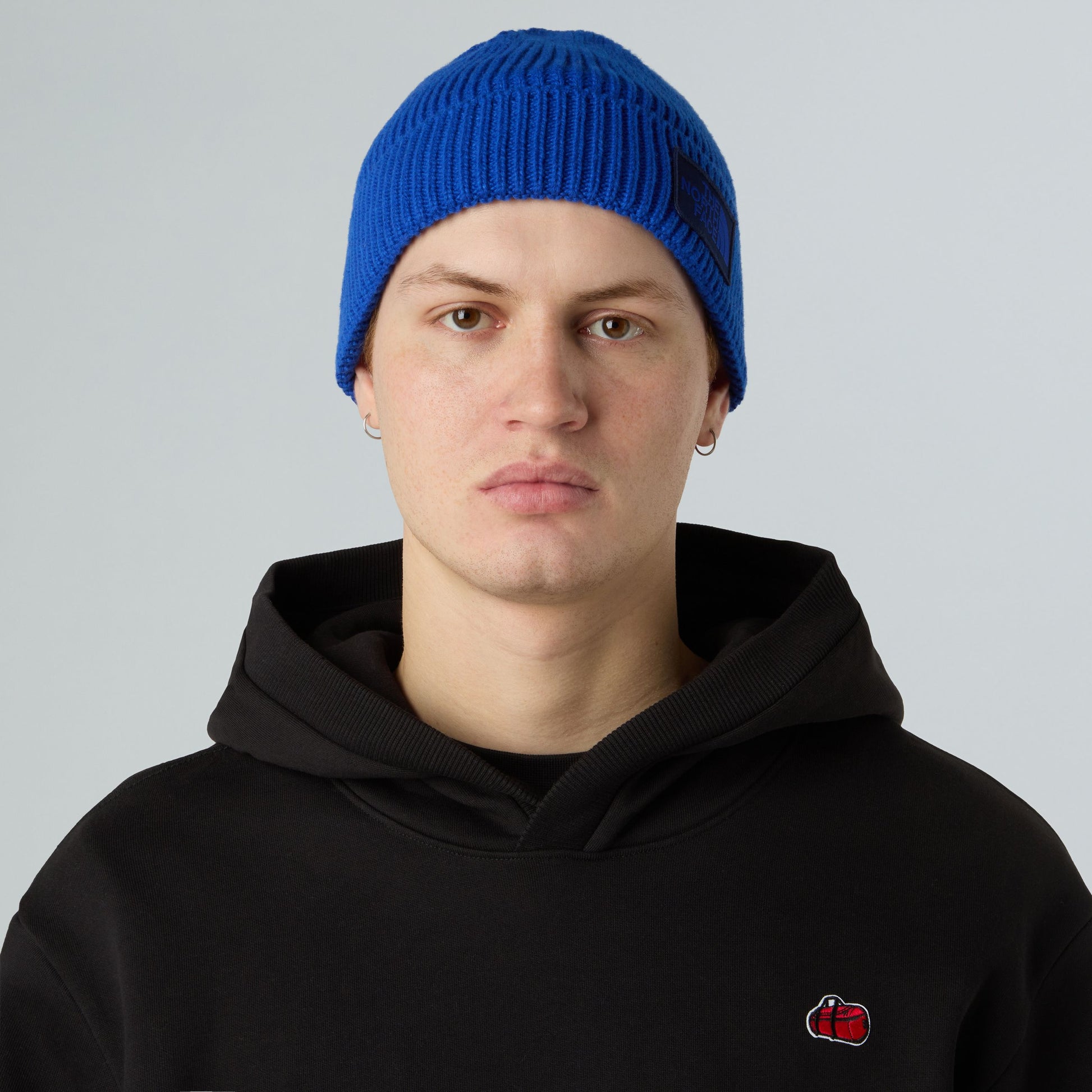 Tnf Logo Box Cuffed Beanie - OPEN LAB