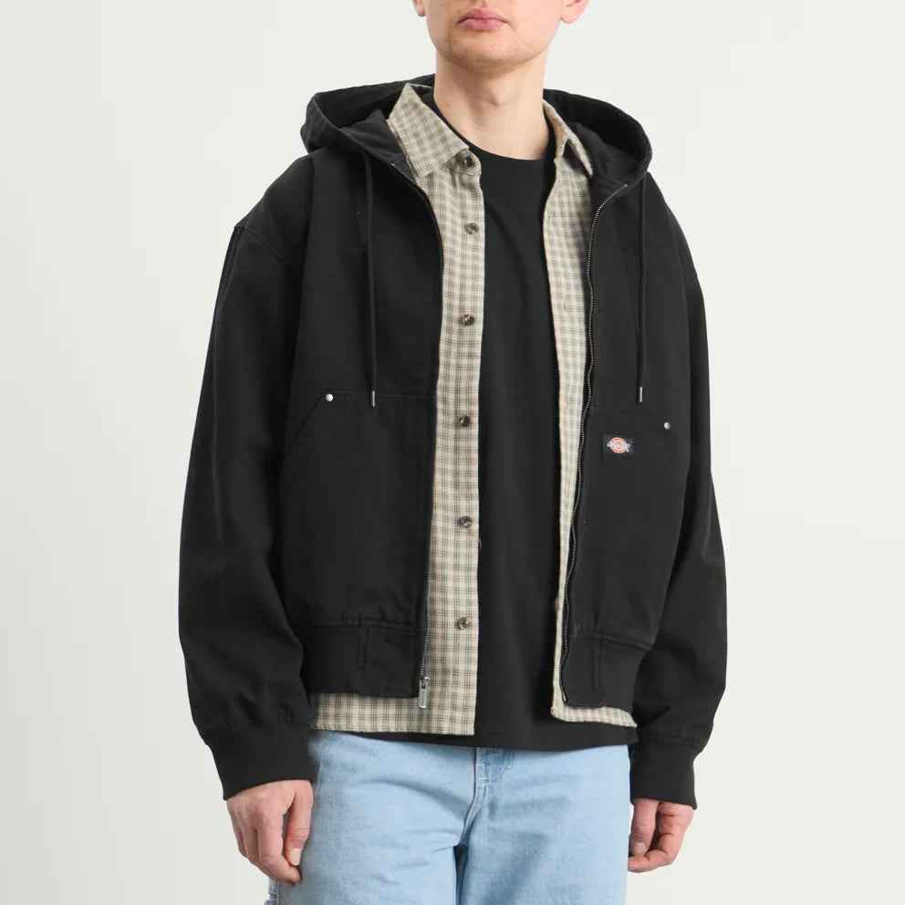 Unlined Canvas Hooded