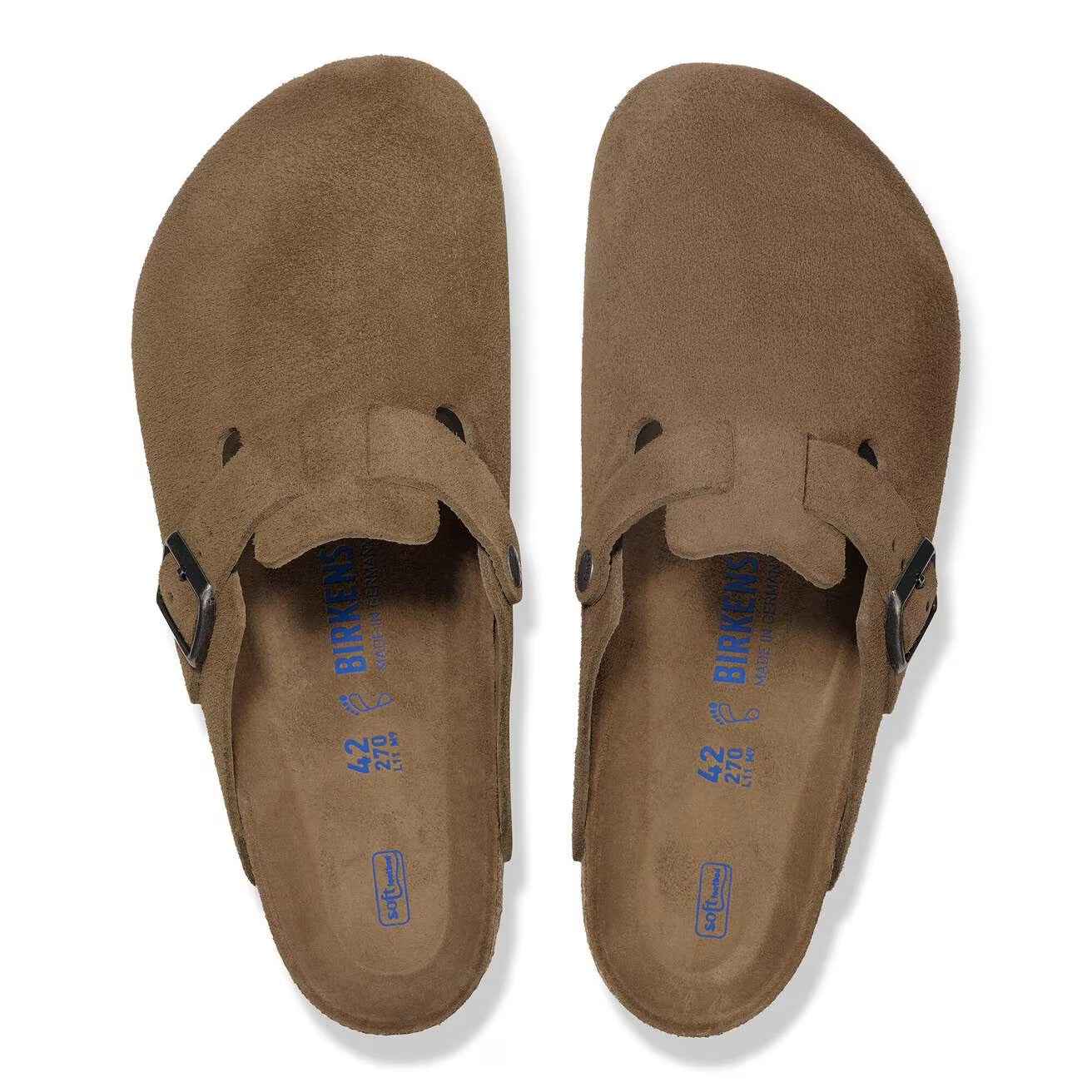Boston Plantare Morbido Dark Tea Suede Leather