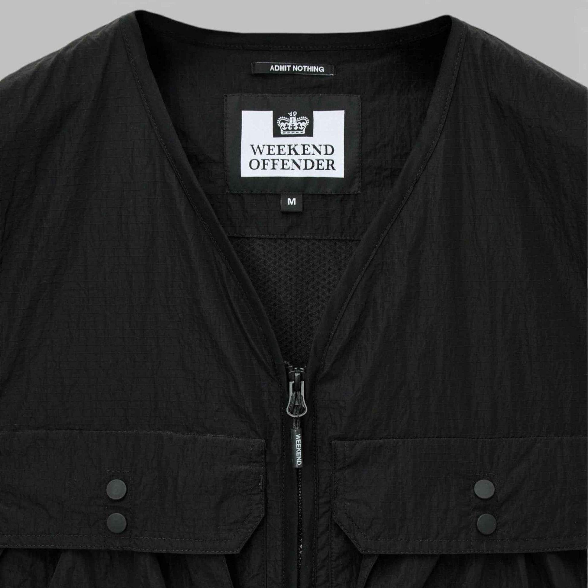 Tangier Utility Vest Black